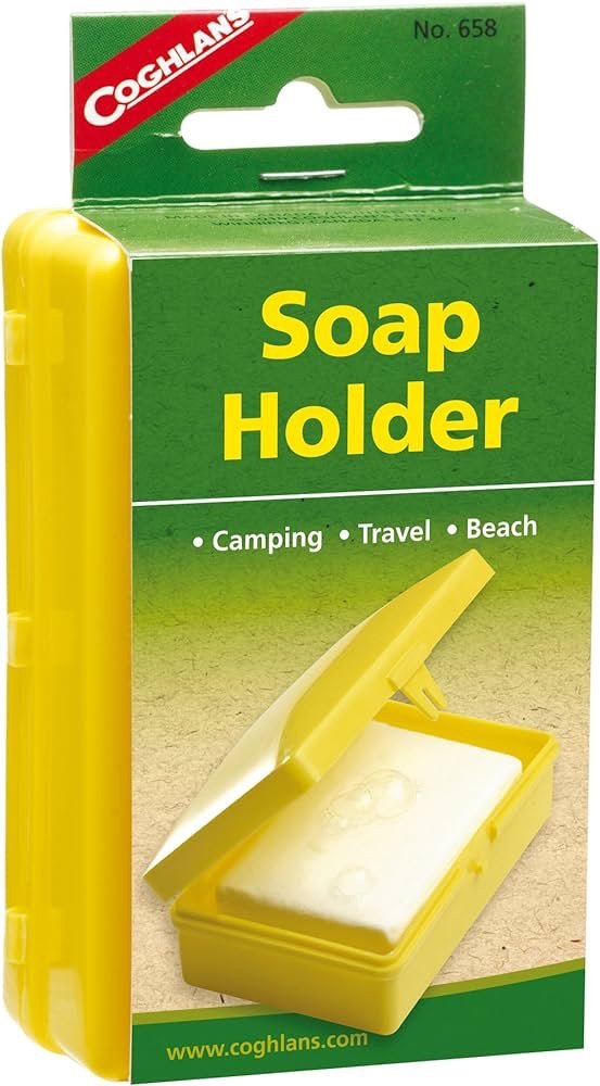 Coghlan's 便携式肥皂收纳盒 保持肥皂清洁 旅行收纳绝绝子！