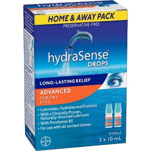 HydraSense 人工泪液滴眼液 10ml*2瓶 添加B5更润眼