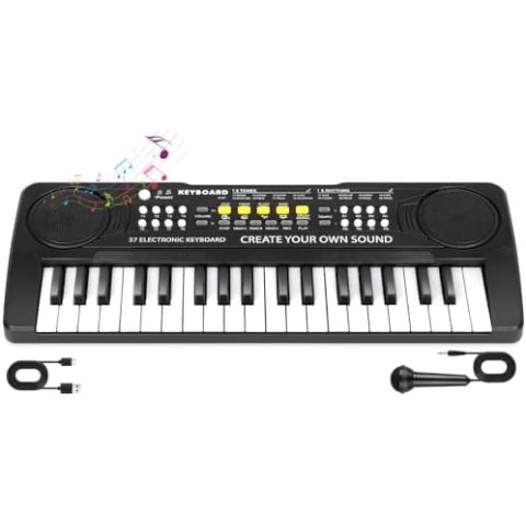 💥史低价💥：儿童钢琴键盘便携式音乐玩具