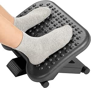HUANUO 可调节脚凳 在家办公防水肿 缓解腿部压力