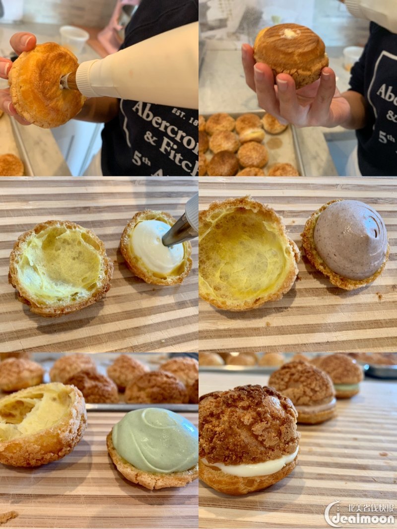 pate a choux|经典法式酥皮泡芙和闪电泡芙同步教学