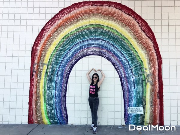 洛杉矶网红墙:街头涂鸦的爱-北美省钱快报攻略