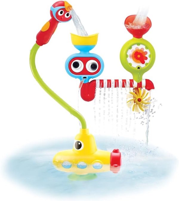 Yookidoo 儿童沐浴玩具，带手持花洒