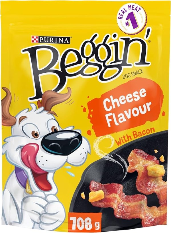 Beggin' Strips 狗零食 培根和奶酪 708g