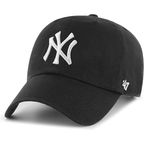 NY 纽约logo 黑色均码 可调节棒球帽 男女都可用