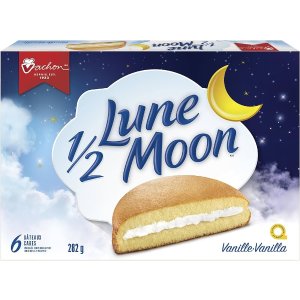 $3收一盒共6个VACHON 1/2 Lune Moon 香草奶油派 282g