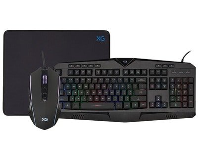 Xtreme 电竞3合1套装RGB炫酷 鼠标+键盘+鼠标垫