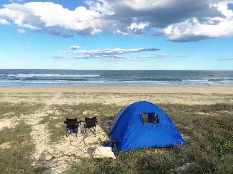 澳洲露营，你可以拥有整片海滩