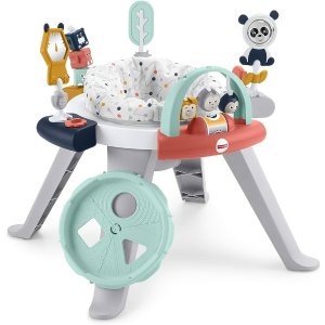 Fisher-Price 婴儿到幼儿玩具 3 合 1 旋转和分类活动中心和游戏桌