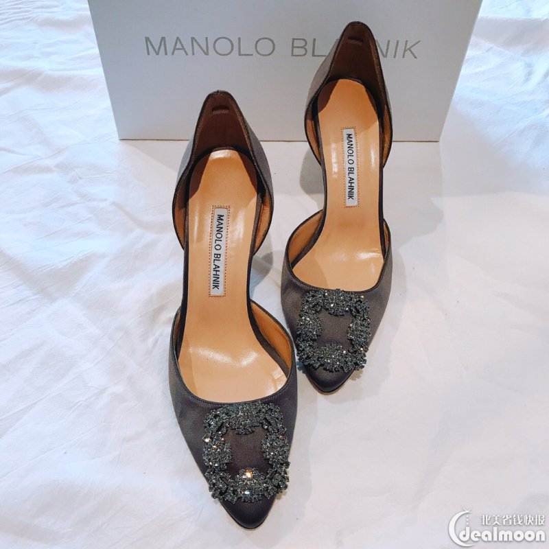 manolo blahnik 钻扣