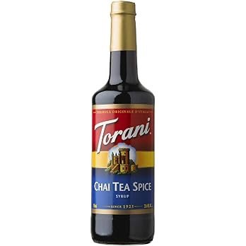Torani 蔗糖糖浆 750ml 马萨拉茶风味