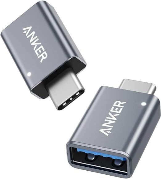 Anker Type C 转 USB3.0 OTG转接头 2件套