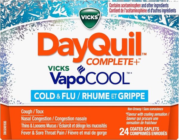Vicks DayQuil 全效感冒药 24片 