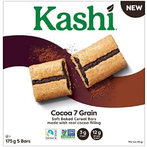 🥬白菜价🥬：Kashi Kashi 软烤谷物棒 巧克力口味 5 x 35g