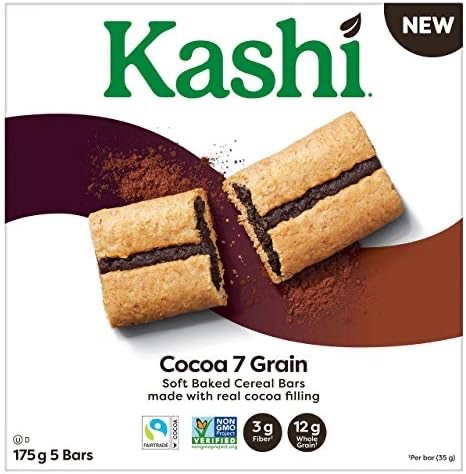 Kashi Kashi 软烤谷物棒 巧克力口味 5 x 35g