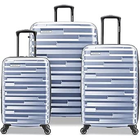 Samsonite Ziplite 4.0 行李箱 三件套 冰蓝色