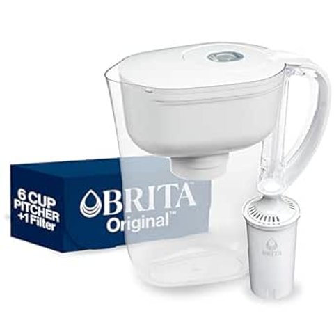 Brita 6 Cup 滤水壶 带智能指示灯 减少水中异味