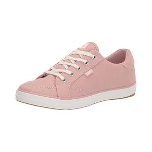 闪购：Keds Womens Center III  女式平底帆布鞋 5号 粉色