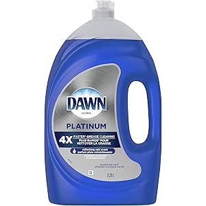 $9.87 Dawn Platinum Dish Soap Refill, Dishwashing Liquid, Refreshing Rain Scent, 2.21 L