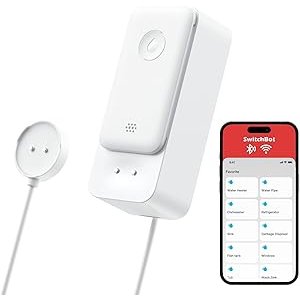 $20.59 SwitchBot WiFi Water Sensor, Smart Water Leak Detector, 100dB Adjustable Alerts