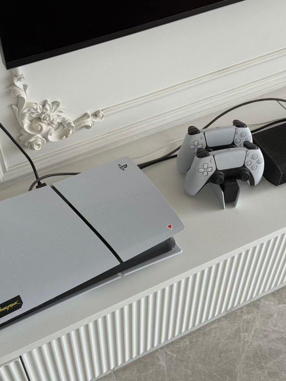 PS5 Slim光驱版＋双手柄到货！...