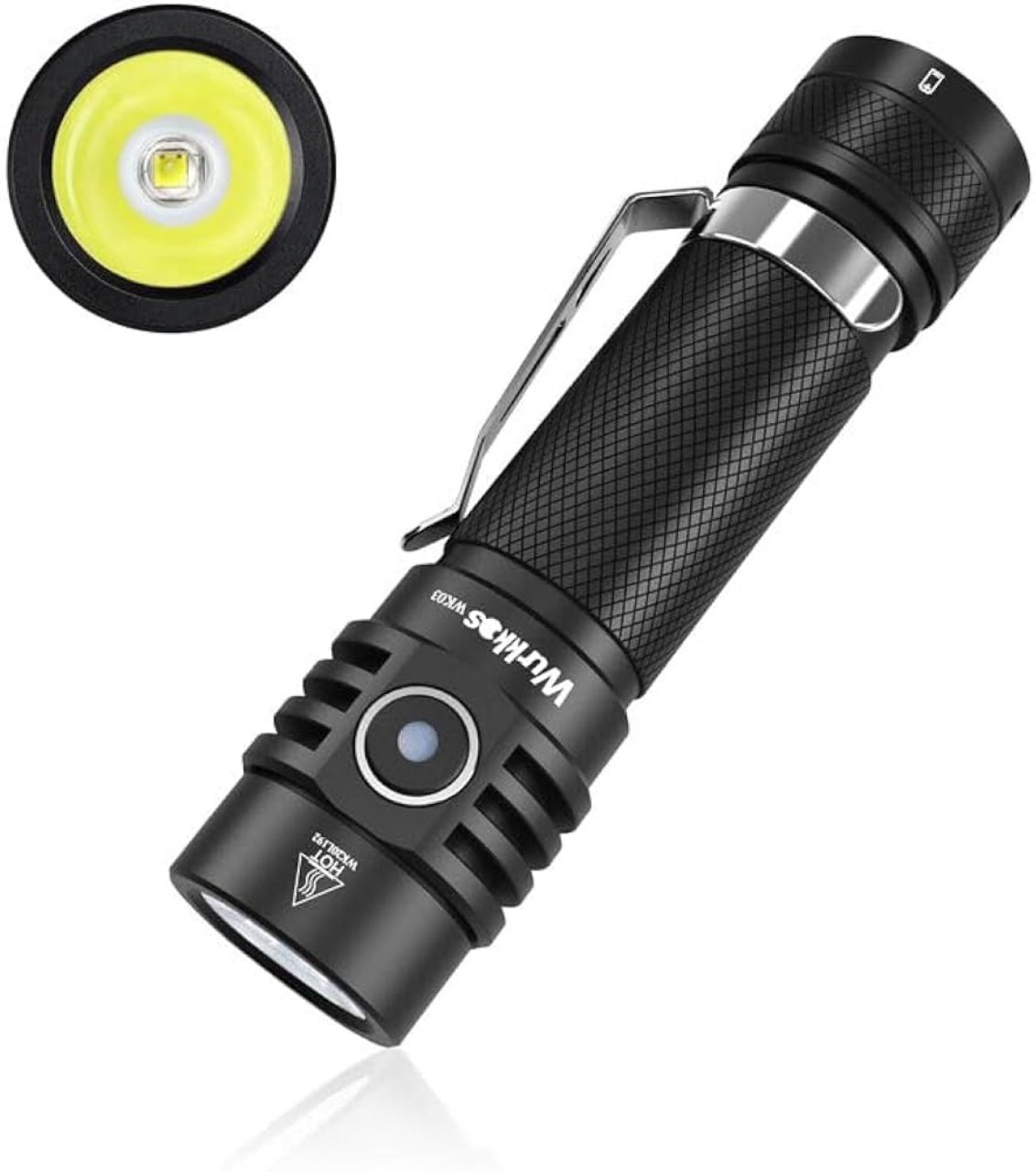 Wurkkos WK03 1800 lm EDC Flashlight