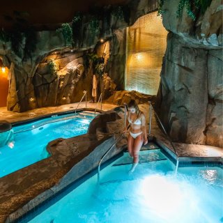 Grotto Spa♨️温哥华老钱风温泉...