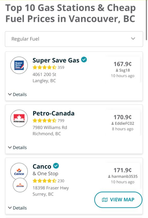 特价油🉐️！Super Save Gas167.9¢