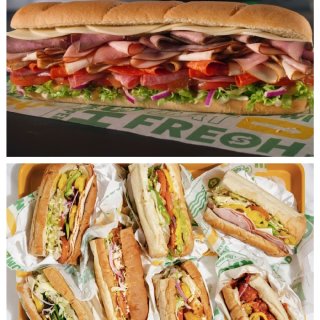 Subway买一送一！买footlong...