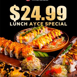 Ichiban🍣午餐AYCE24.99这...