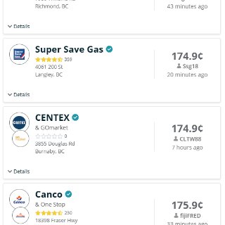 2/27 今日最低油价170.9¢...