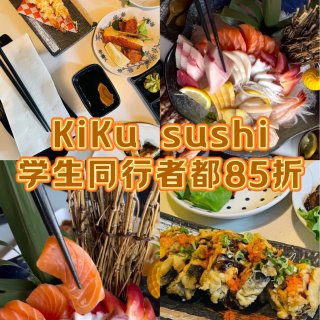 Kiku sushi限时活动🍣学生同行👩...