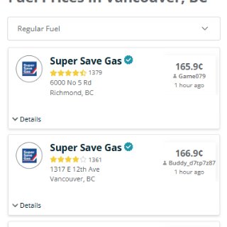 3/10 最低油价165.9¢ 🐛...