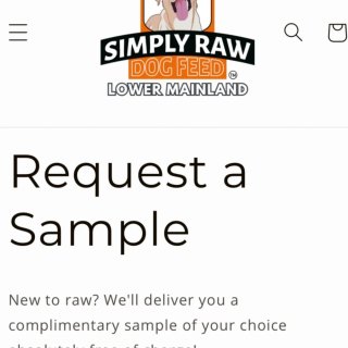 🐶Simply Raw狗粮免费试吃10l...