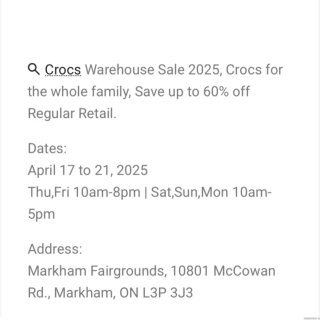实拍📷Crocs&More特卖会💥低至3...