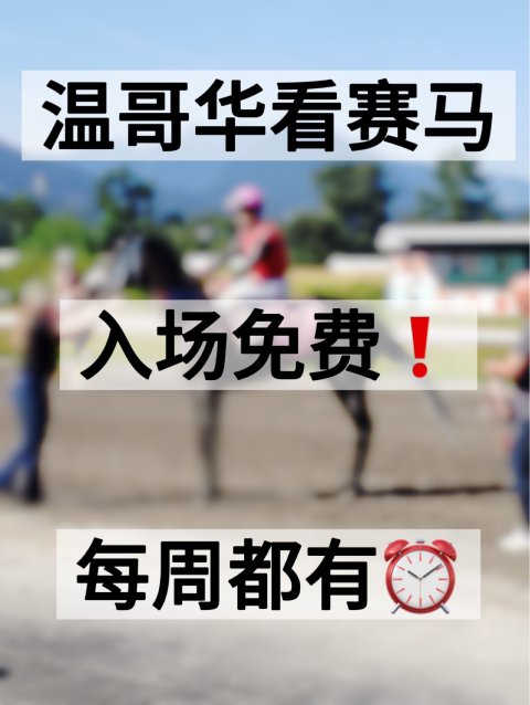 温哥华看赛马🏇 Hastings Racecourse & Casino免费入场🆓！