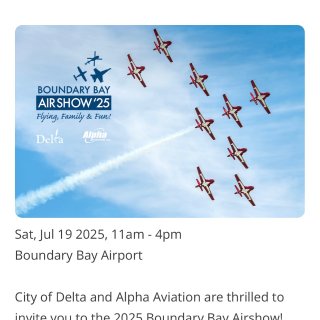 7/19本周六Delta免费航空展✈️！...