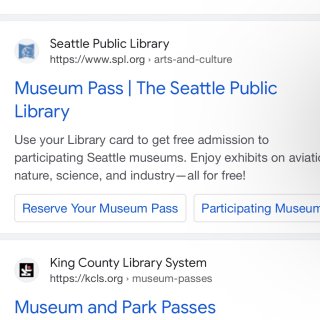 每个西雅图人都该知道的！ 免费博物馆票...