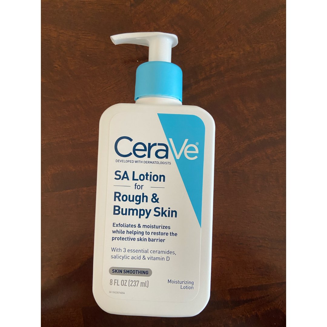 1/3cerave sa lotion for rough and bumpy skin这款水杨酸的身体乳是