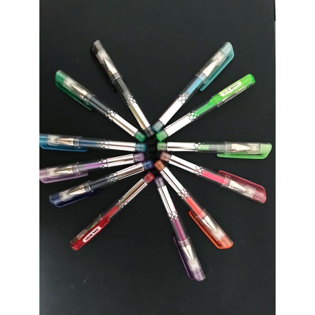 画出彩虹minigelpens