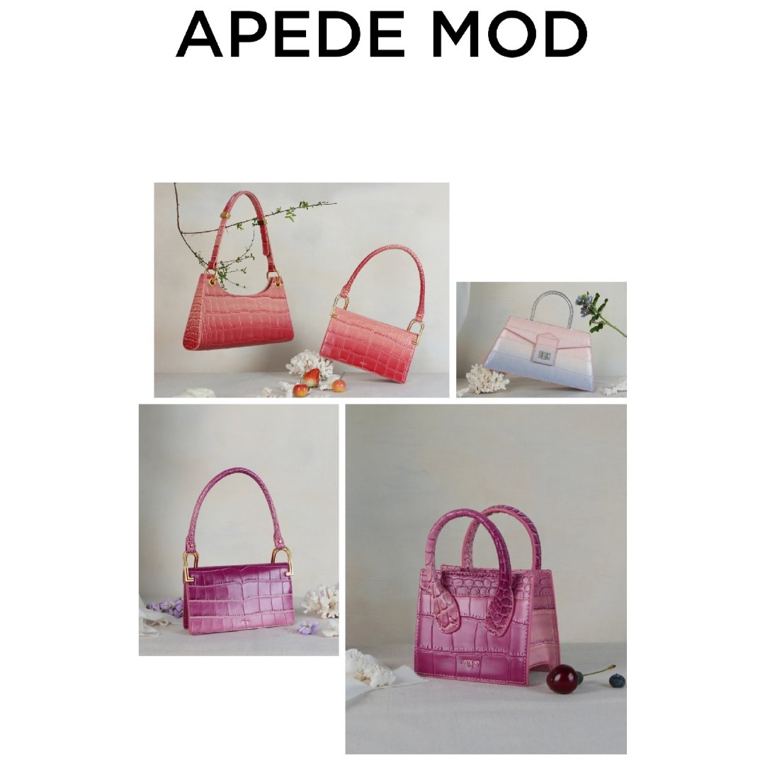 apede mod神仙渐变包,时尚博主人手一个