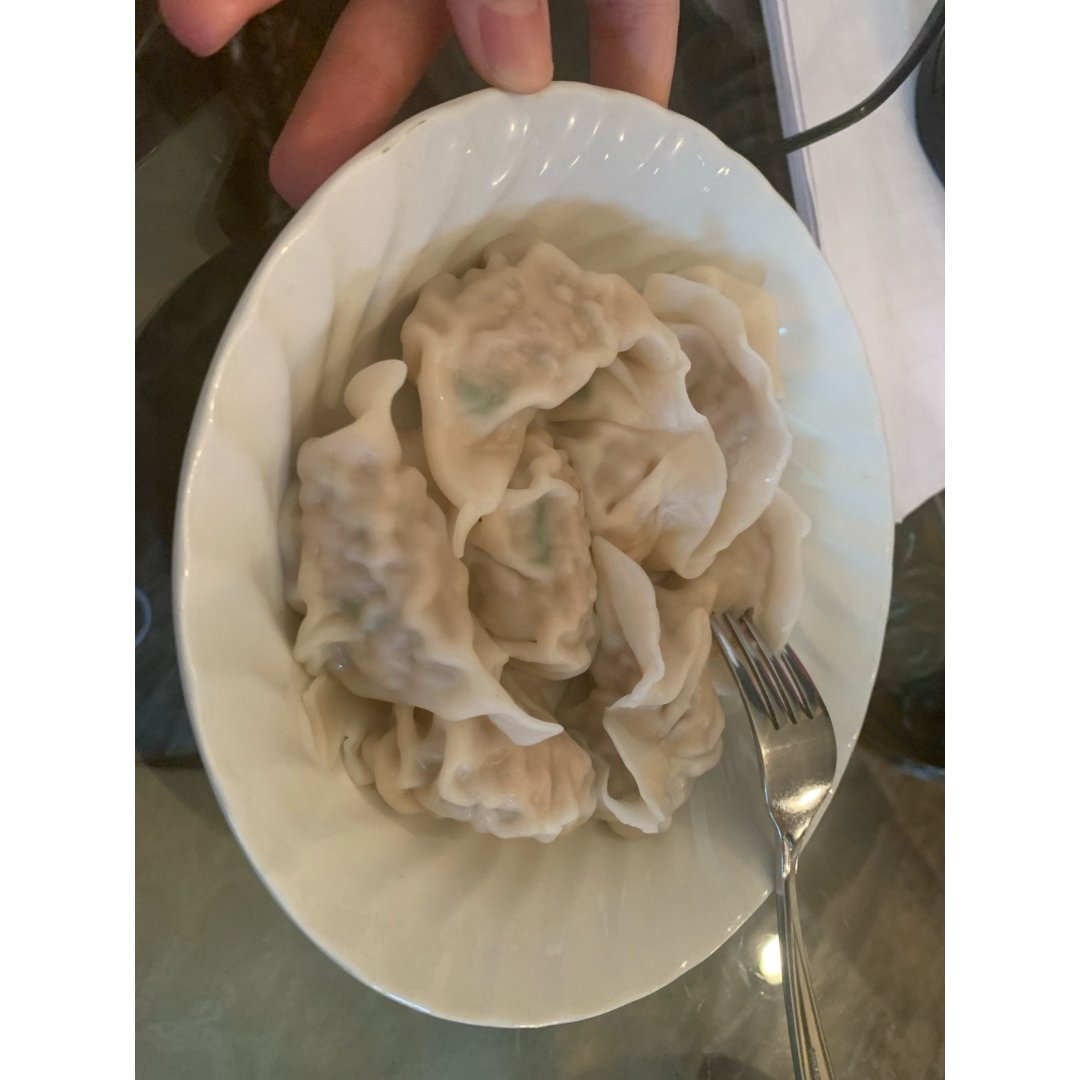 自己在家包饺子