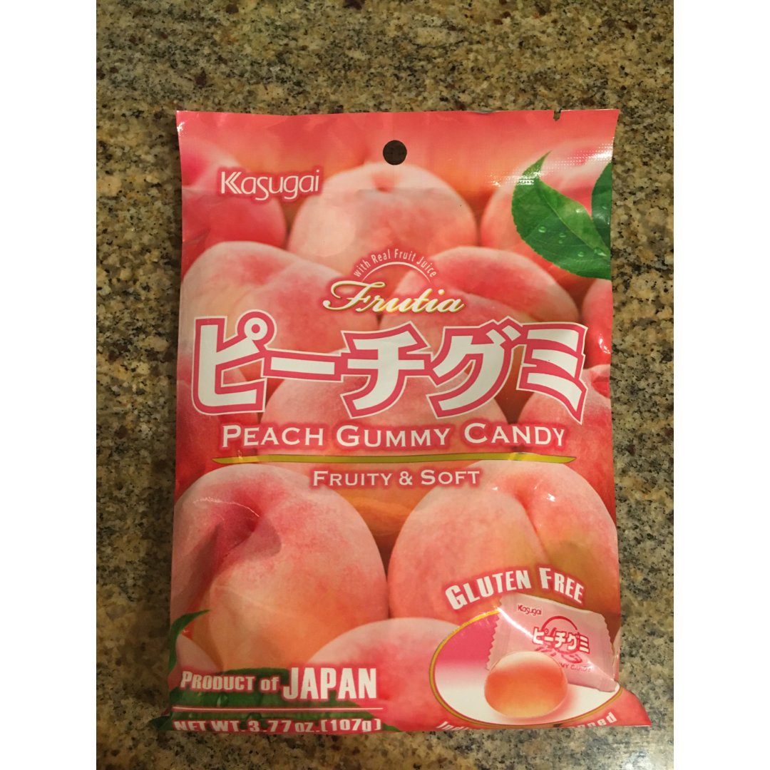 零食推荐桃子味软糖