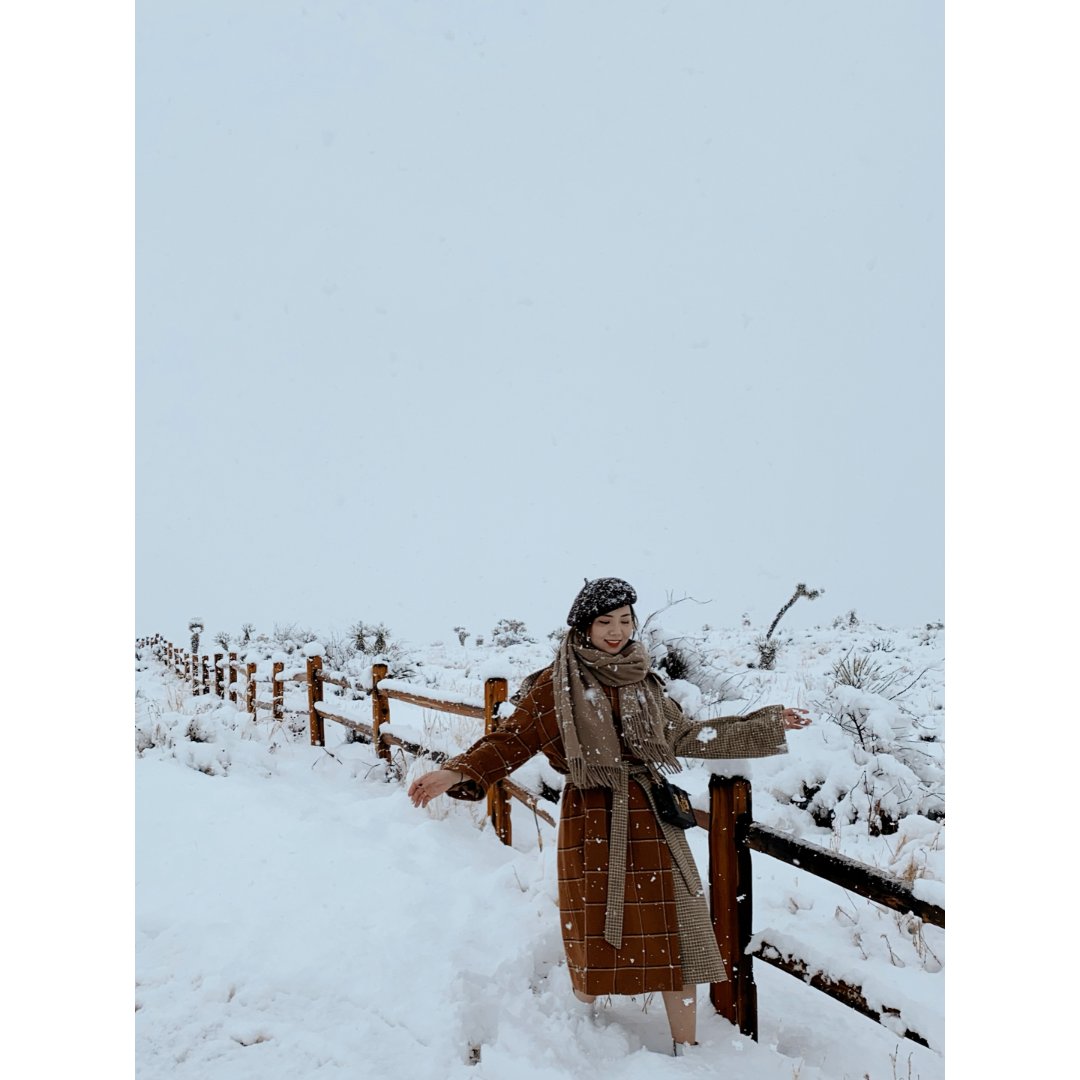 你是我永远也看不够的浪漫雪景 |雪地穿搭