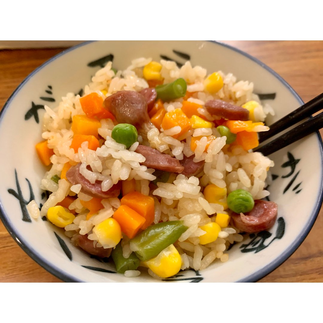 喜上喜 新年必吃腊肠|切碎炒菜切块焖饭|亚米年货