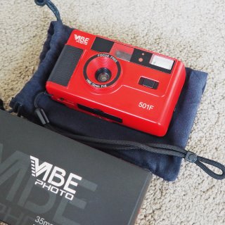 因为颜值新入手的玩具VIBE501F相机...