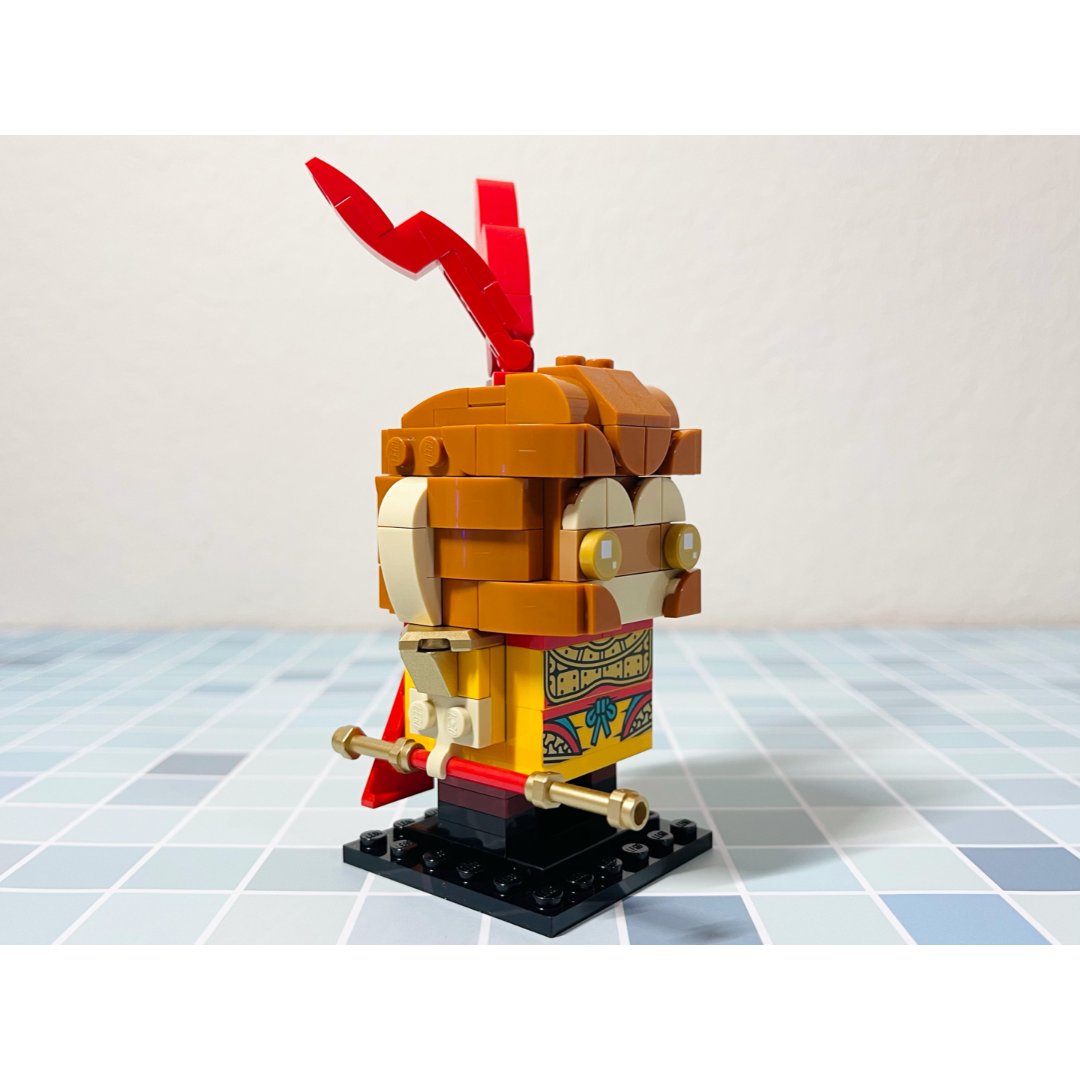 乐高brickheadz真真假假孙悟空