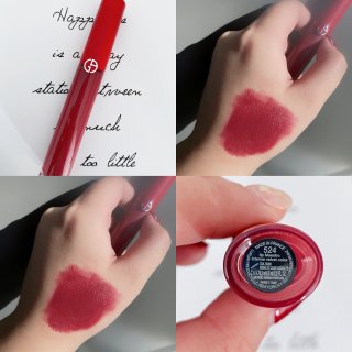 Armani 红管唇釉#524💄网红新色...