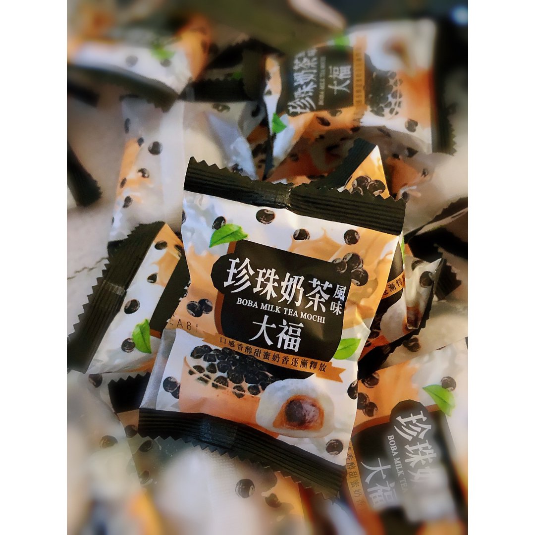 costco零食推荐|雪の恋波霸珍珠奶茶麻