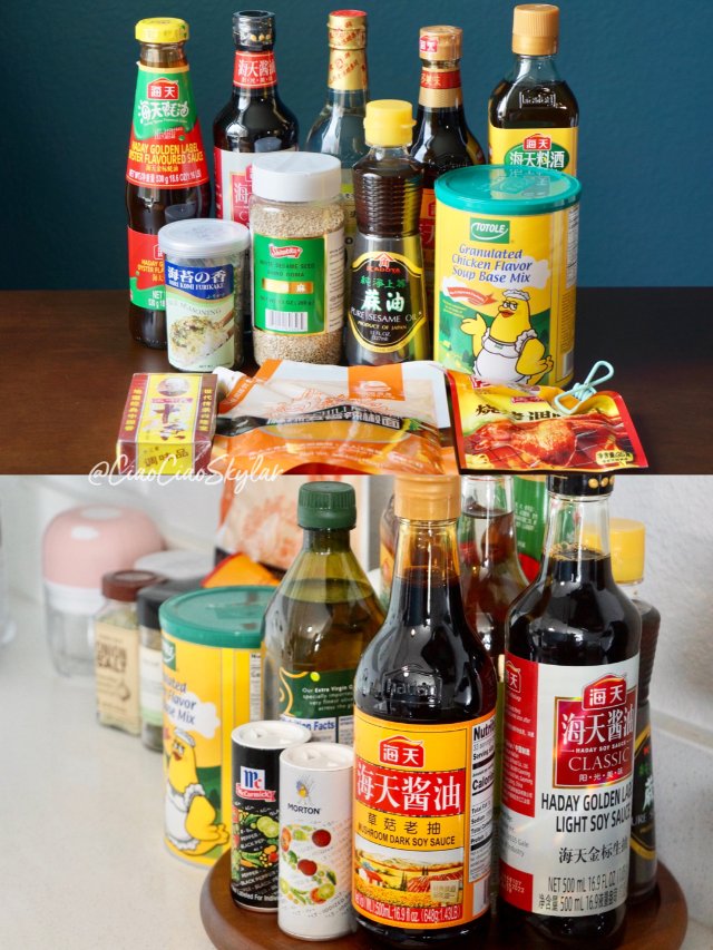 调料清单|日常做饭必备的调料合集|.